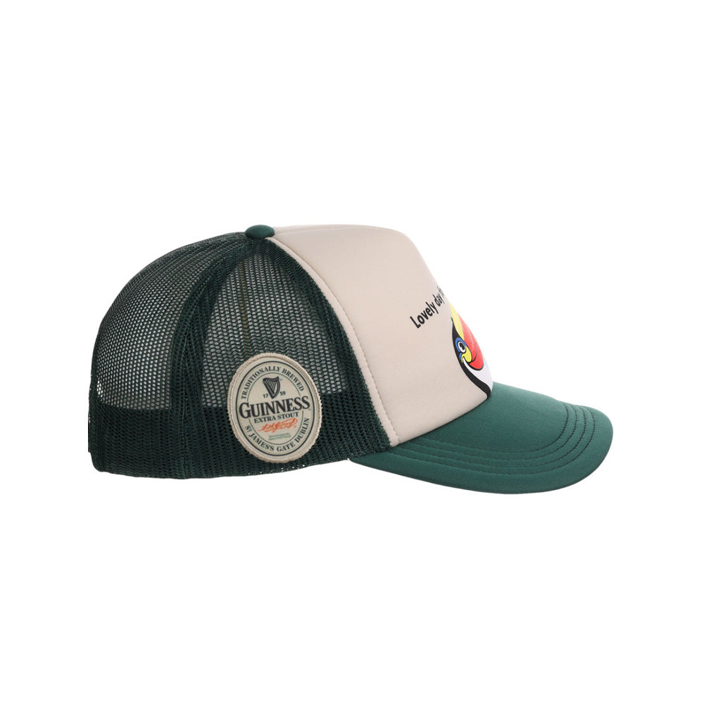 GUINNESS - GREEN & TAN LOVELY DAY FOR A GUINNESS SNAPBACK TRUCKER HAT