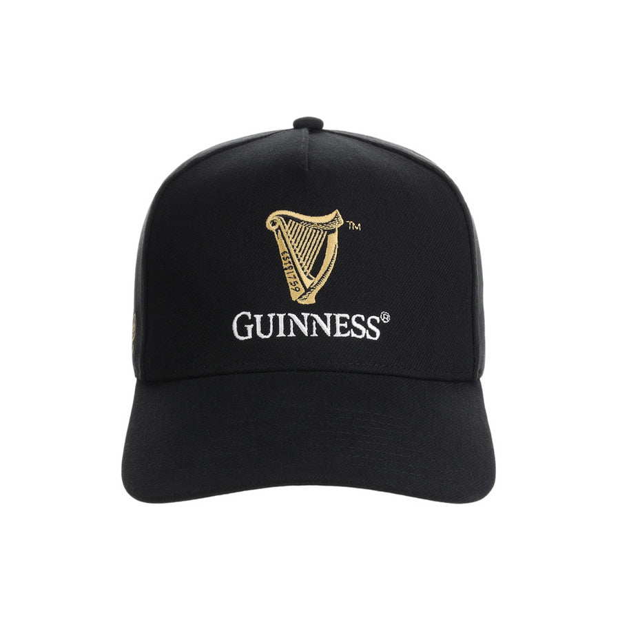GUINNESS - BLACK HARP A-FRAME PREMIUM SNAPBACK HAT