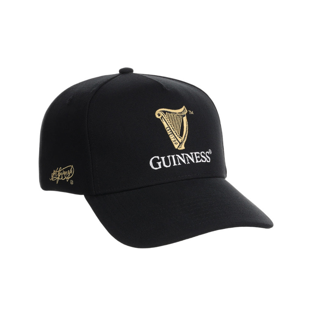 GUINNESS - BLACK HARP A-FRAME PREMIUM SNAPBACK HAT
