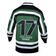 GUINNESS - GREEN & WHITE HARP HOCKEY SHIRT