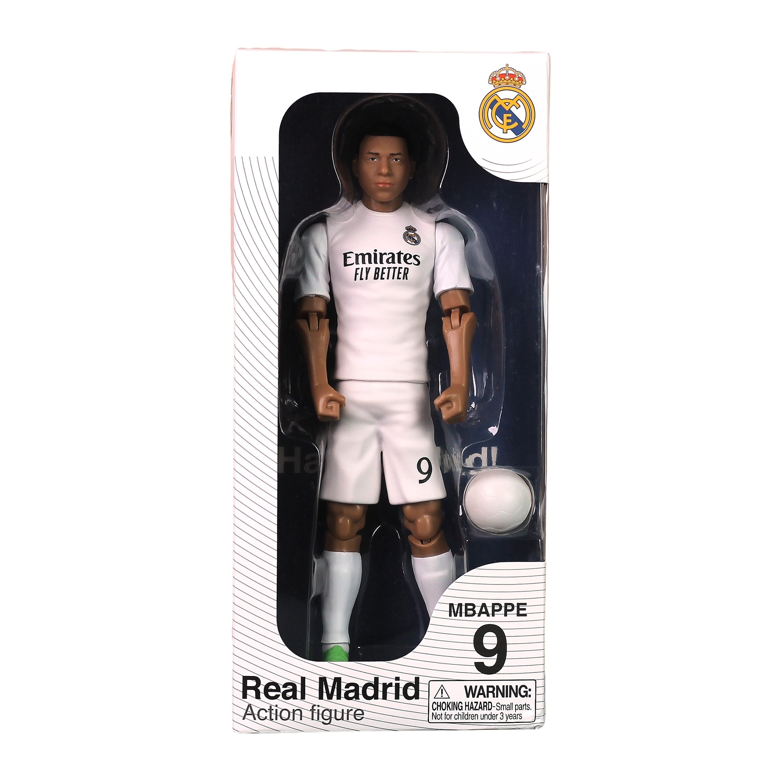 REAL MADRID - KYLIAN MBAPPE SOCKERS ACTION FIGURE (8″) (PREORDER - IN STOCK NOV 21)