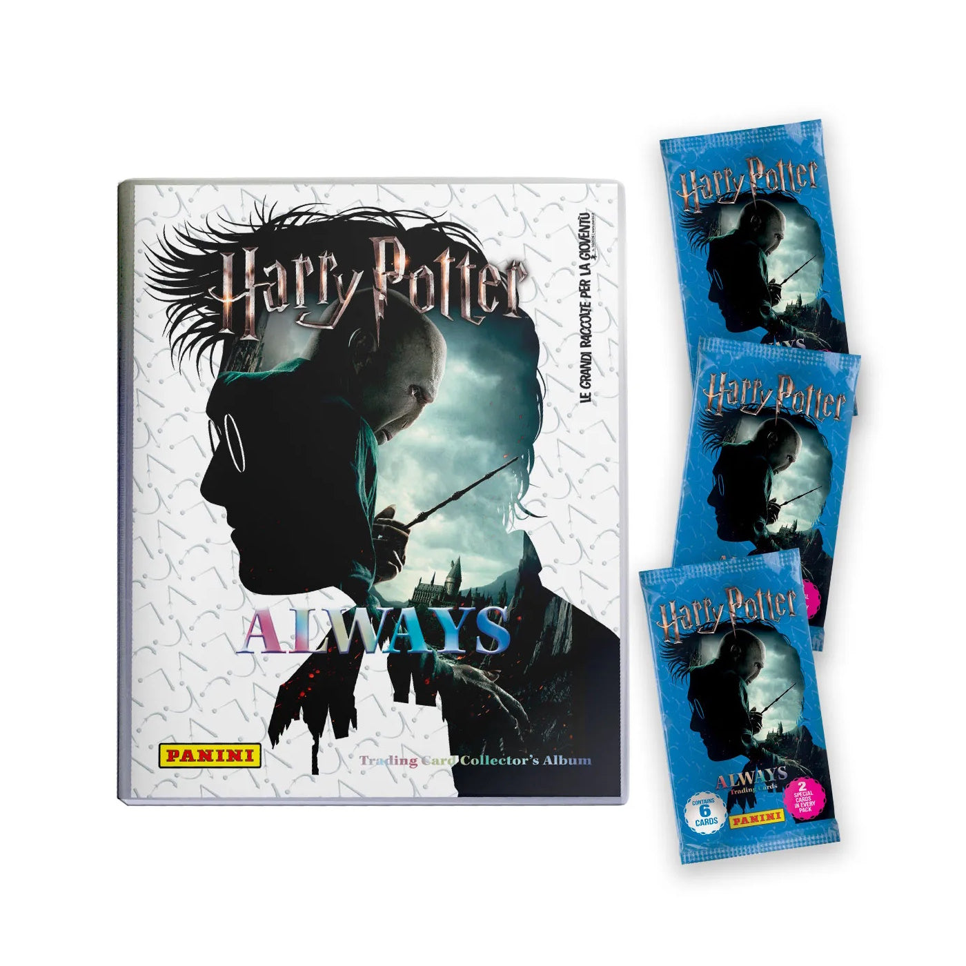 PANINI HARRY POTTER ALWAYS TRADING CARDS – STARTER PACK (ALBUM, 18 CARDS + 2 LE) (PREORDER - IN STOCK OCT 9)