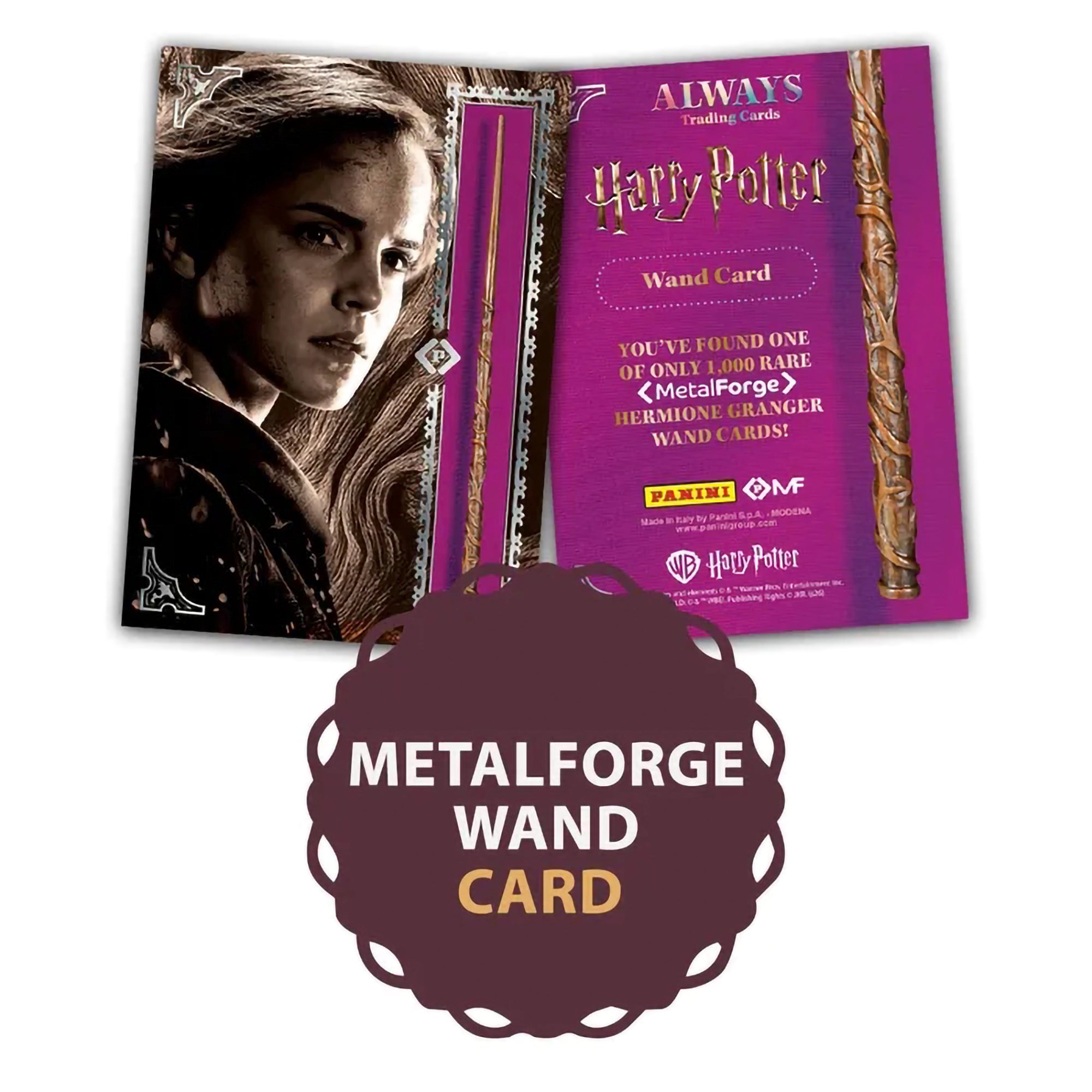PANINI HARRY POTTER ALWAYS TRADING CARDS – **RANDOM** TREASURE BOX (40 CARDS)