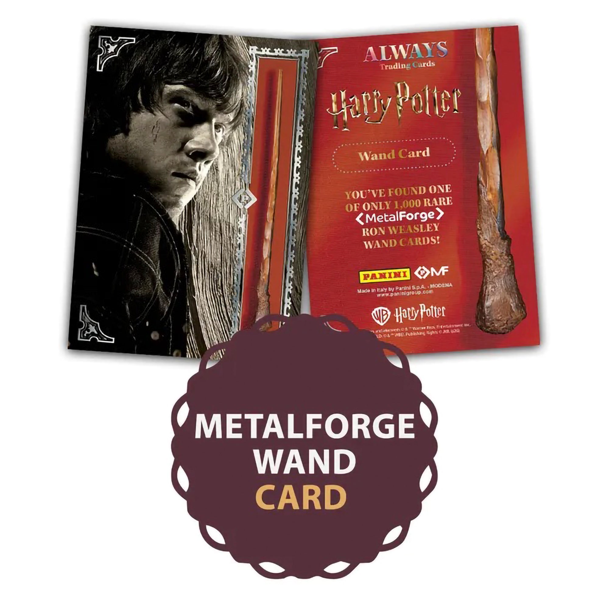 PANINI HARRY POTTER ALWAYS TRADING CARDS – **RANDOM** TREASURE BOX (40 CARDS)