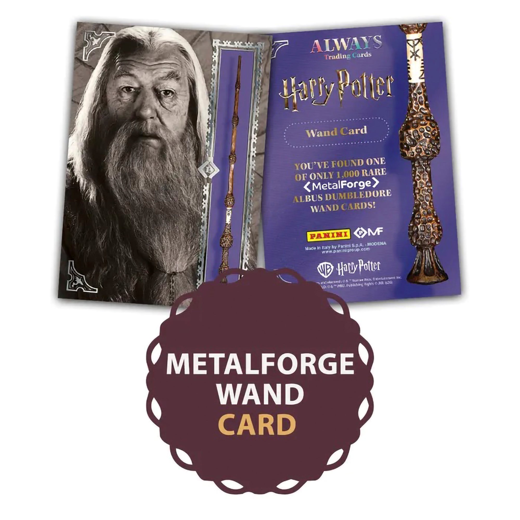 PANINI HARRY POTTER ALWAYS TRADING CARDS – **RANDOM** TREASURE BOX (40 CARDS)