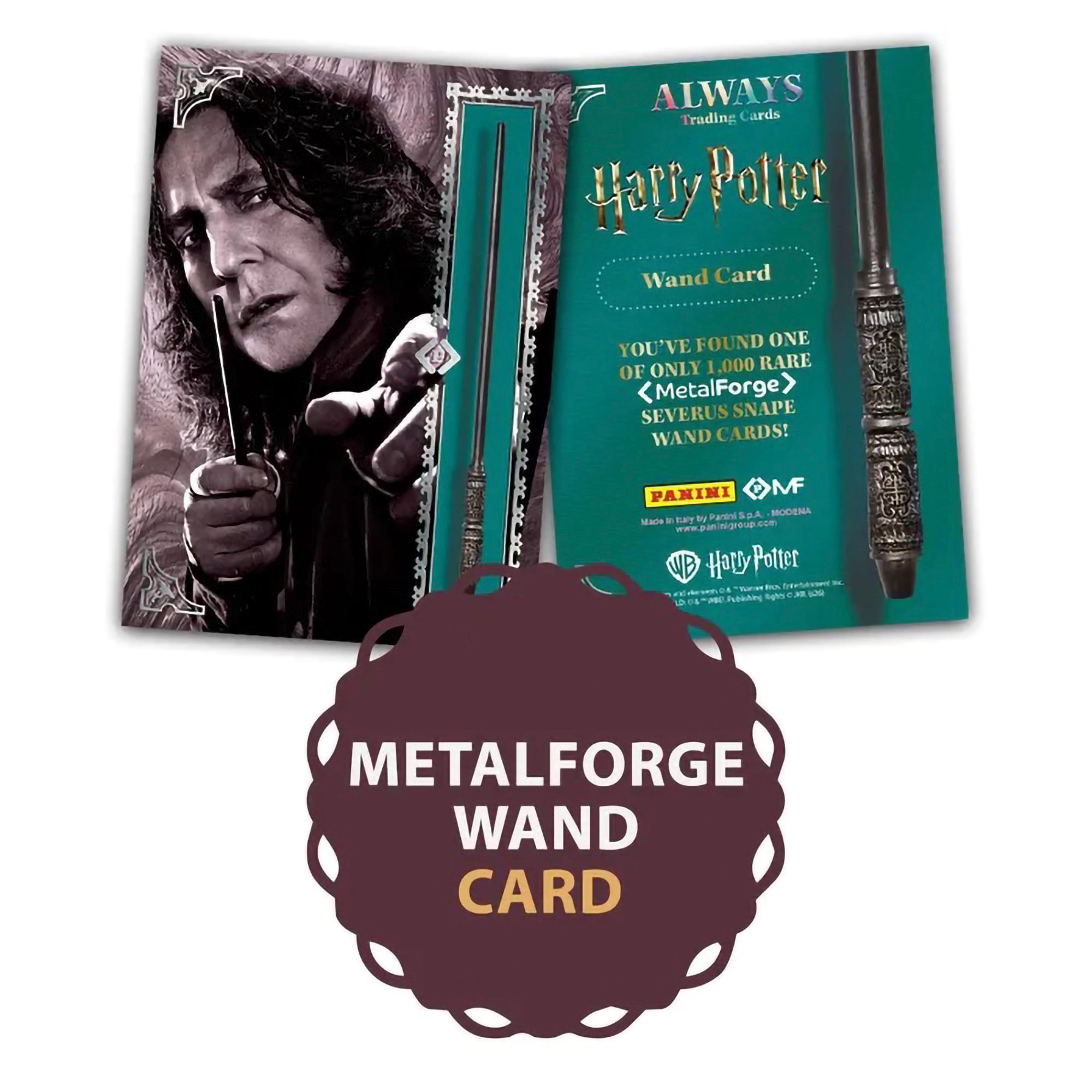PANINI HARRY POTTER ALWAYS TRADING CARDS – **RANDOM** TREASURE BOX (40 CARDS)