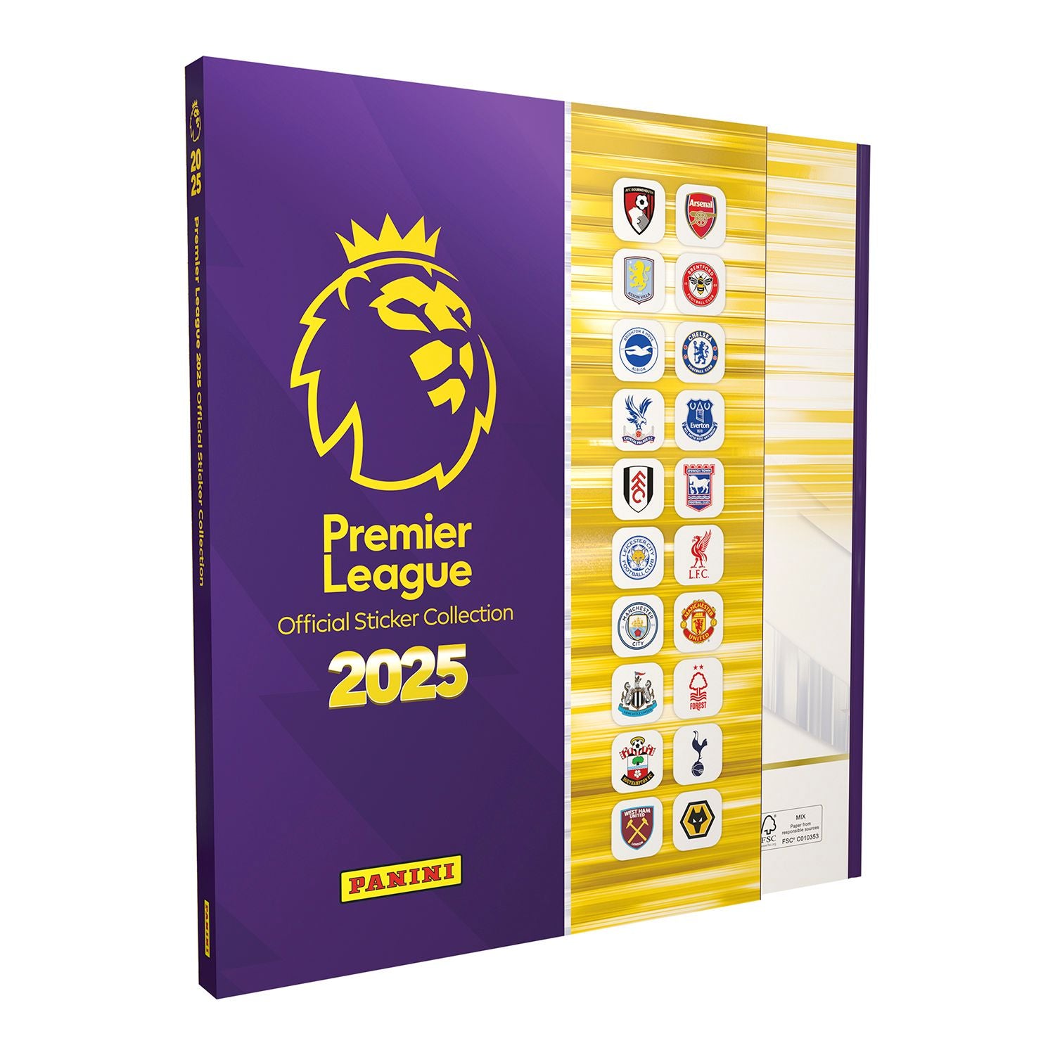 2024-25 PANINI PREMIER LEAGUE STICKERS - HARDCOVER ALBUM (PREORDER - IN STOCK DEC 23)