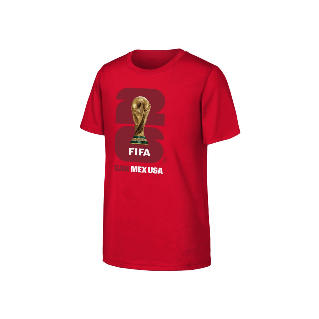 CANADA - 2026 FIFA WORLD CUP RED YOUTH T-SHIRT