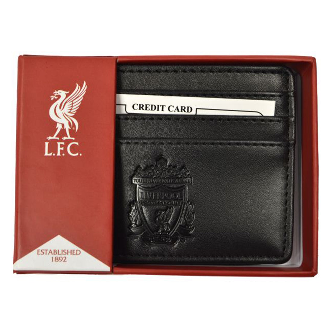 LIVERPOOL - EMBOSSED SYNTHETIC LEATHER WALLET