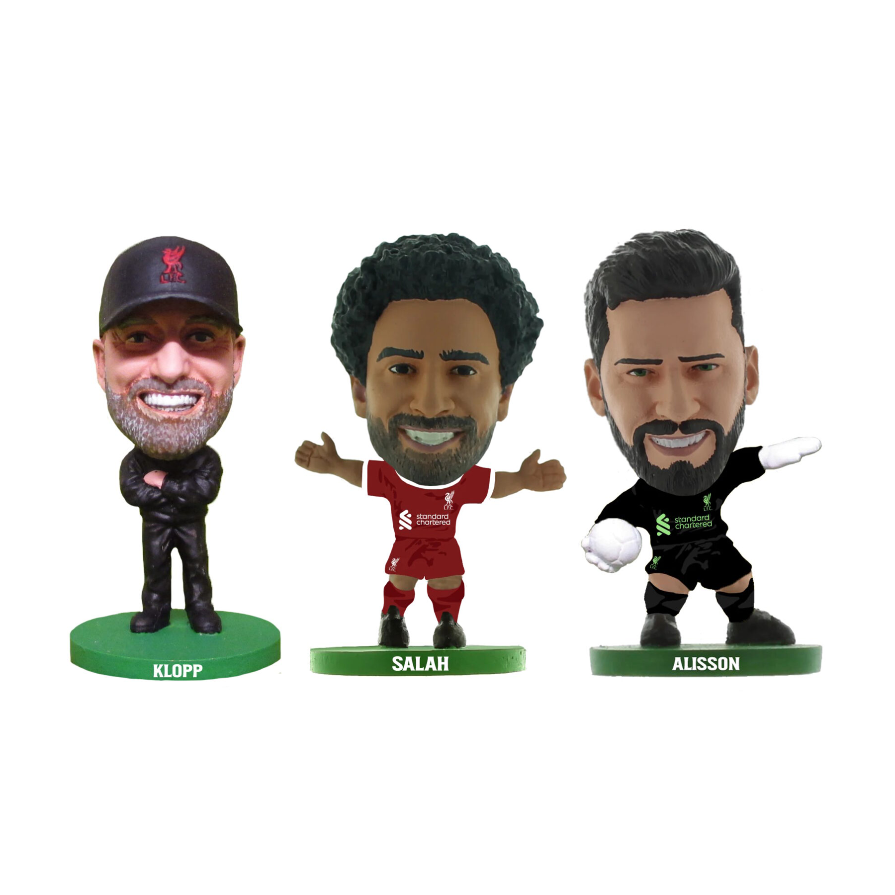 LIVERPOOL - KLOPP, SALAH & ALISSON SOCCERSTARZ COMBO PACK (3-PACK)