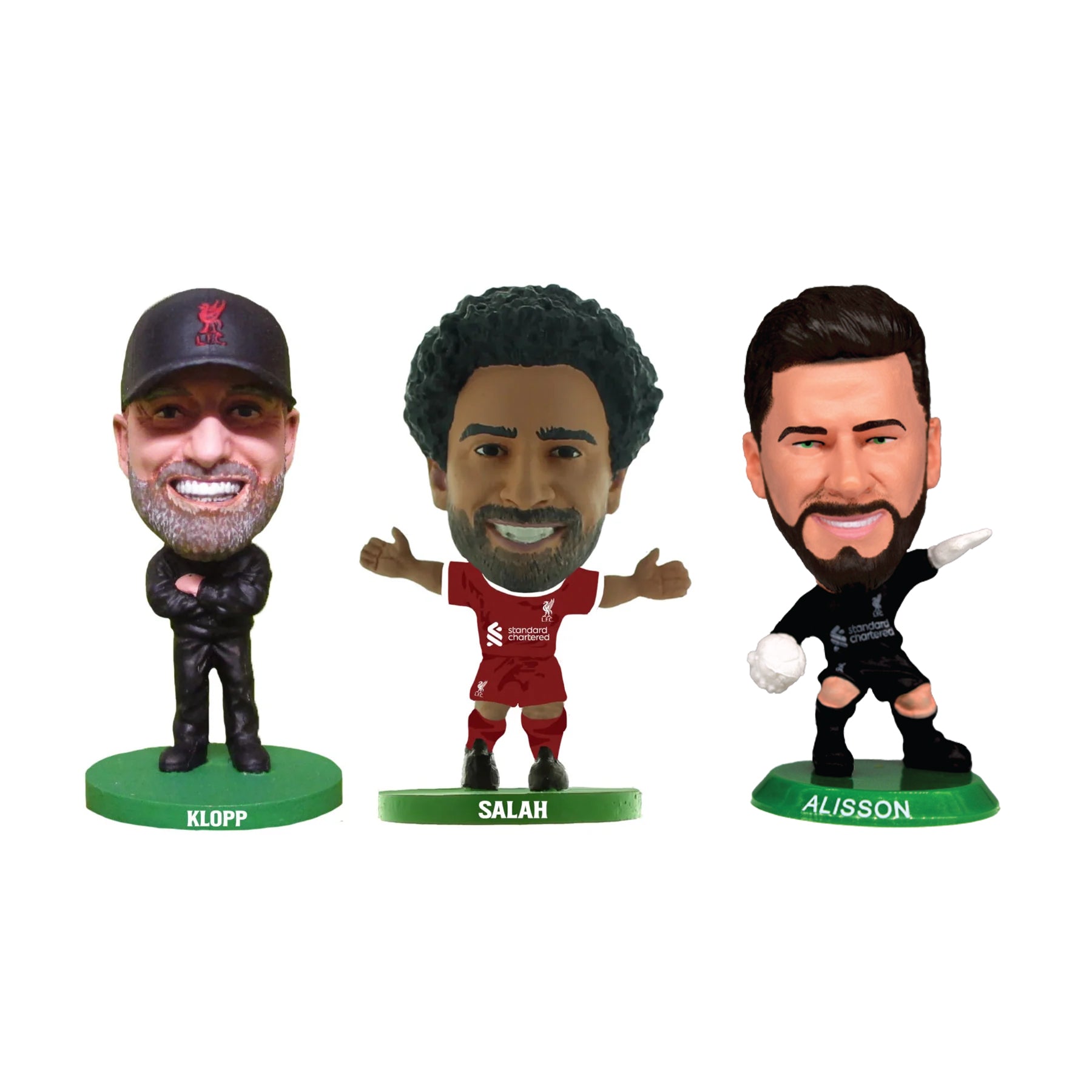 LIVERPOOL - KLOPP, SALAH & ALISSON SOCCERSTARZ COMBO PACK (3-PACK)