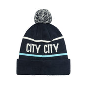 MANCHESTER CITY - VISION POM BEANIE (FAN INK)
