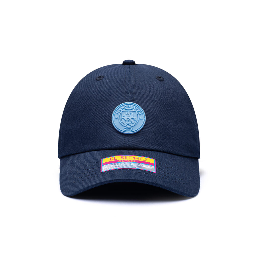 MANCHESTER CITY – NAVY CASUALS CLASSIC ADJUSTABLE HAT (FAN INK)