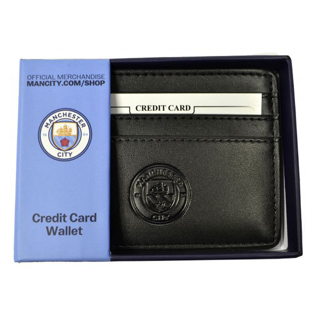 MANCHESTER CITY - EMBOSSED SYNTHETIC LEATHER WALLET