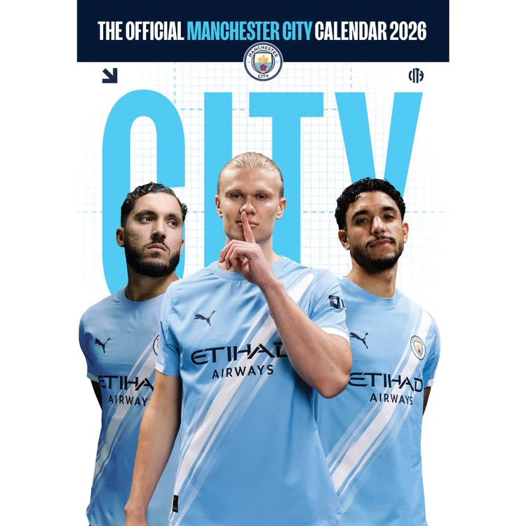 MANCHESTER CITY - 2026 CALENDAR (PREORDER - IN STOCK OCT 27)