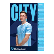 MANCHESTER CITY – 2027 CALENDAR (IN STOCK NOV 9)