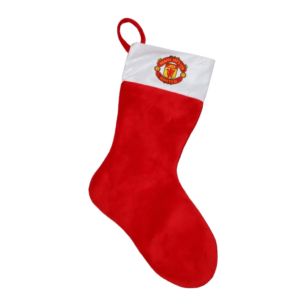 MANCHESTER UNITED - FLUFFY TEAM CREST STOCKING