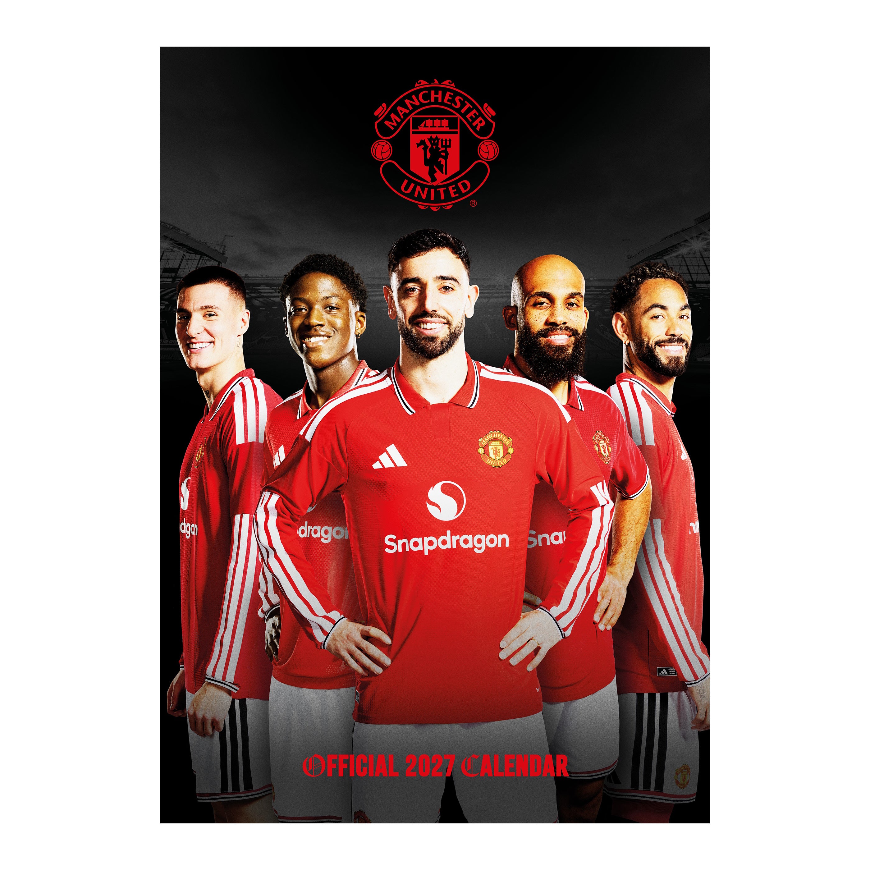 MANCHESTER UNITED – 2027 CALENDAR (IN STOCK NOV 9)