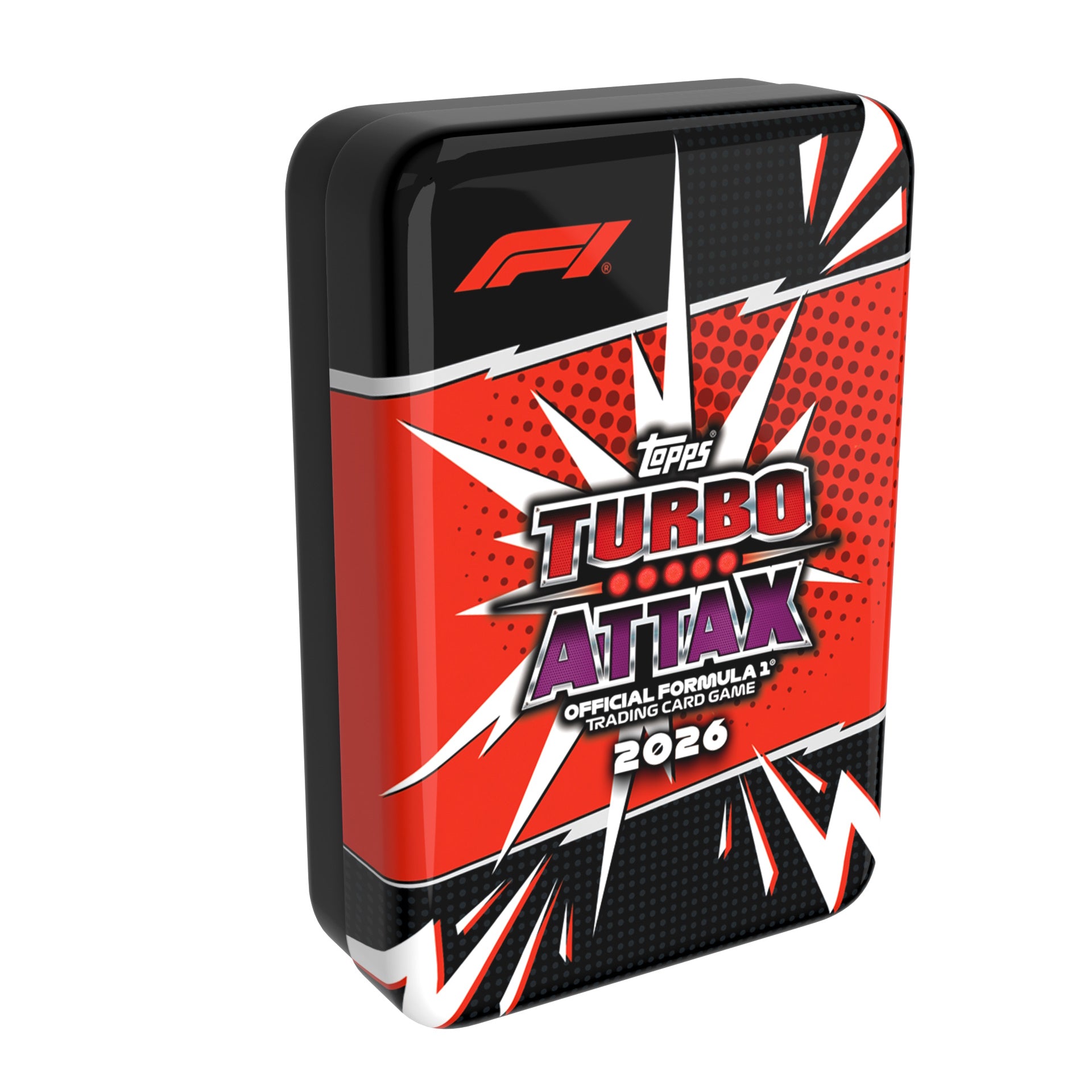 2026 TOPPS TURBO ATTAX FORMULA 1 CARDS – MEGA TIN 2-PACK SET (96 CARDS + 8 EXCLUSIVES) (IN STOCK AUG 31)