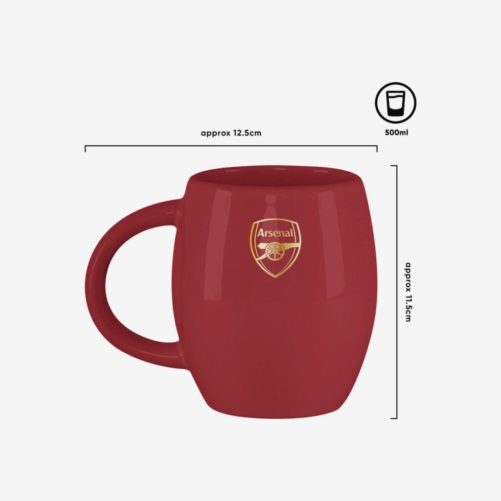 ARSENAL - SLOGAN JUMBO TEA TUB MUG (17 OZ)