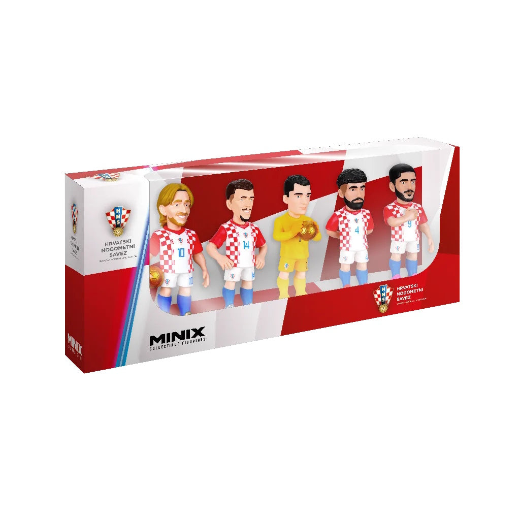 CROATIA – WORLD CUP 2026 MINIX FIGURINE SET (2.75″) (5-PACK) (PREORDER - IN STOCK MAY 22)
