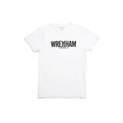 WREXHAM - WHITE LOGO T-SHIRT