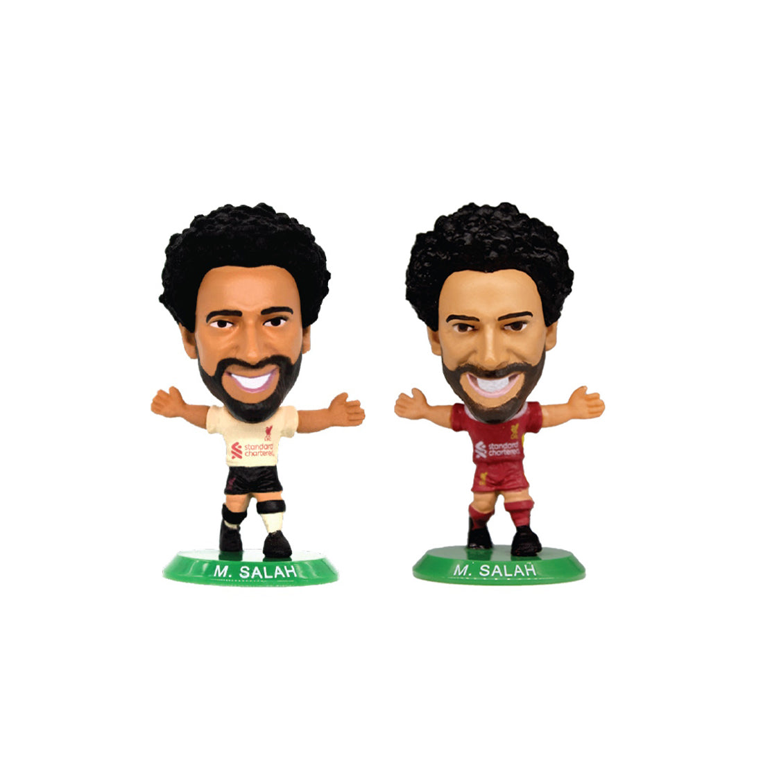 LIVERPOOL - MOHAMED SALAH HOME & AWAY KIT SOCCERSTARZ SET (2-PACK)