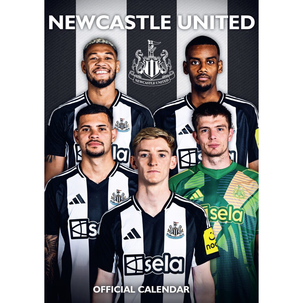 NEWCASTLE UNITED - 2026 CALENDAR (PREORDER - IN STOCK OCT 27)