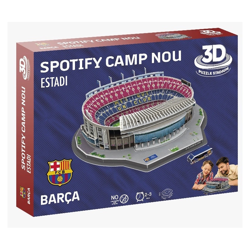 BARCELONA - SPOTIFY CAMP NOU STADIUM 3D PUZZLE (PREORDER - IN STOCK NOV 21)