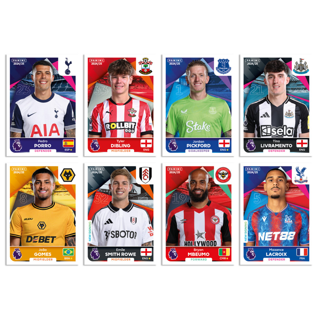 2024-25 PANINI PREMIER LEAGUE STICKERS - HARDCOVER ALBUM