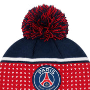 PARIS SAINT GERMAIN – BLUE & RED POM BEANIE (IN STOCK SEPT 21)