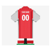 ARSENAL BRXLZ 3D PERSONALIZED JERSEY CONSTRUCTION KIT (918 PIECES) (IN STOCK MAR 27)