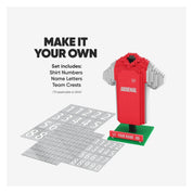 ARSENAL BRXLZ 3D PERSONALIZED JERSEY CONSTRUCTION KIT (918 PIECES) (IN STOCK MAR 27)