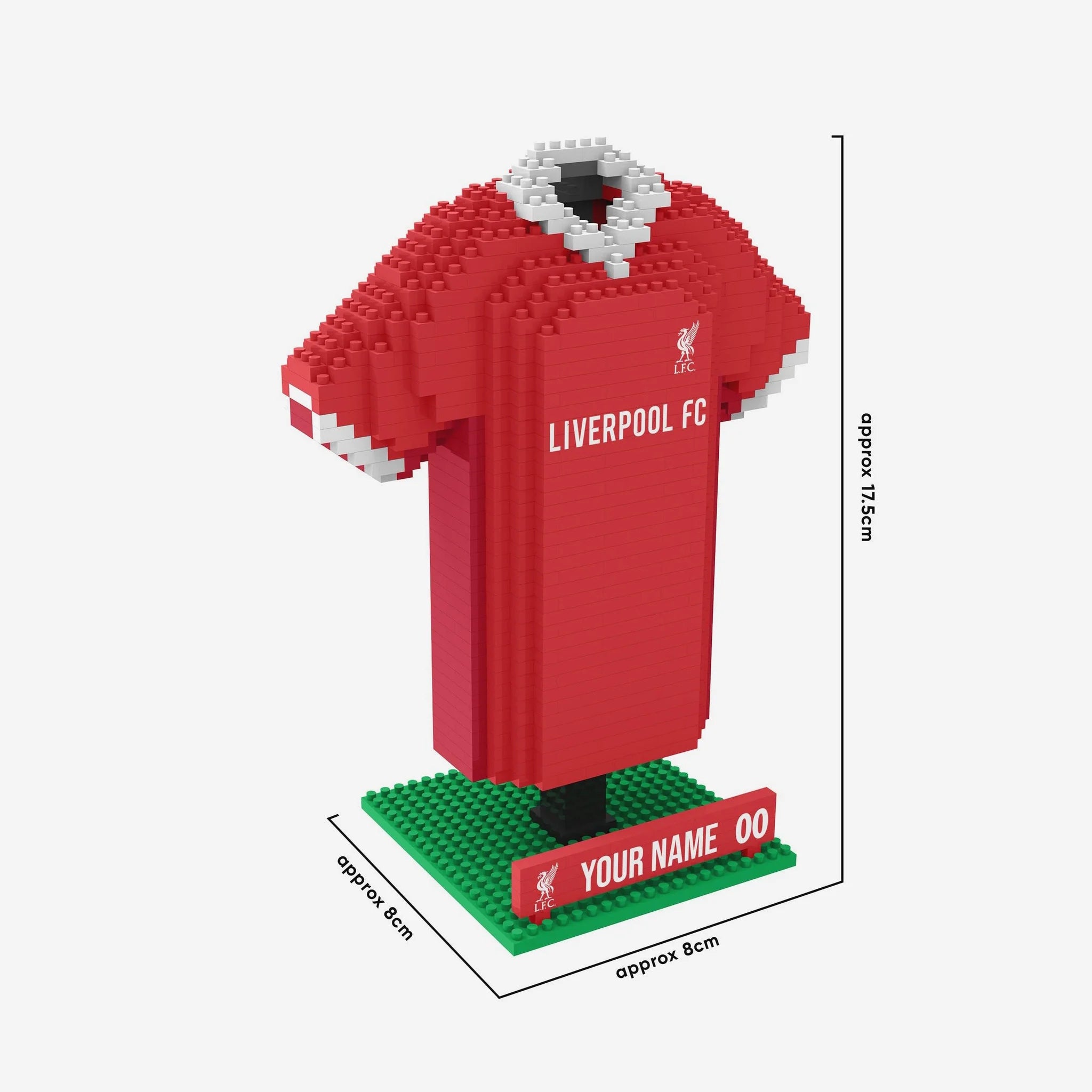 LIVERPOOL - BRXLZ 3D PERSONALIZED JERSEY CONSTRUCTION KIT (861 PIECES) (IN STOCK MAR 27)