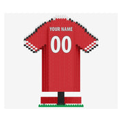 MANCHESTER UNITED - BRXLZ 3D PERSONALIZED JERSEY CONSTRUCTION KIT (1035 PIECES) (IN STOCK MAR 27)