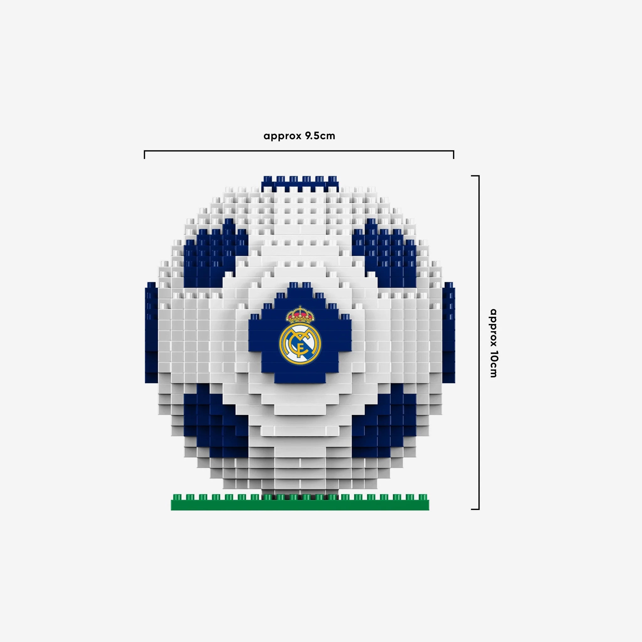 REAL MADRID - BRXLZ 3D SOCCER BALL CONSTRUCTION KIT (696 PIECES) (IN STOCK OCT 31)
