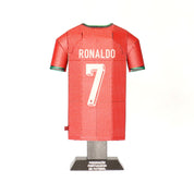 PORTUGAL - ALLOY COLLECTORS MINI METAL HOME JERSEY DISPLAY BOX