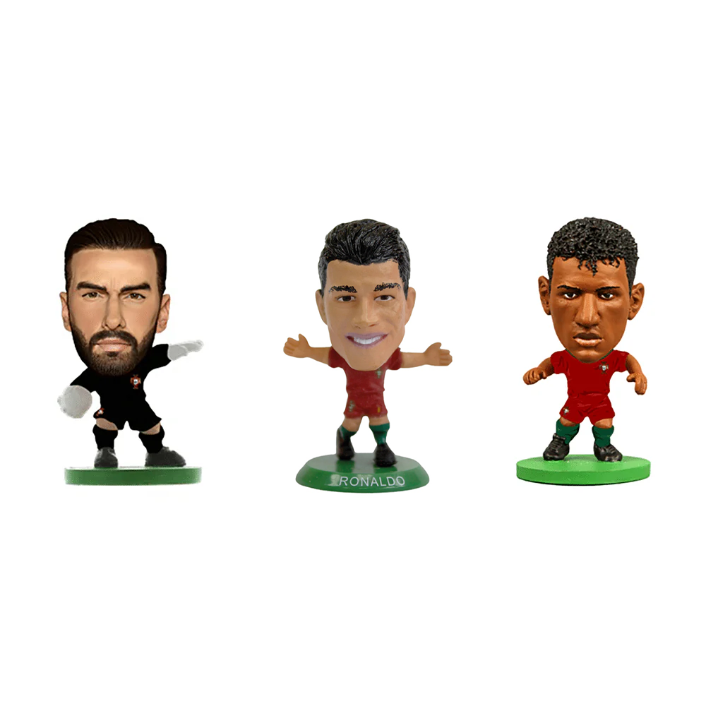 PORTUGAL - RUI, RONALDO & NANI SOCCERSTARZ COMBO PACK (3-PACK)