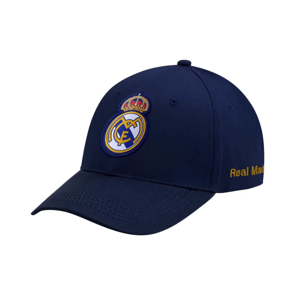 REAL MADRID - NAVY CLUB CREST ADJUSTABLE HAT