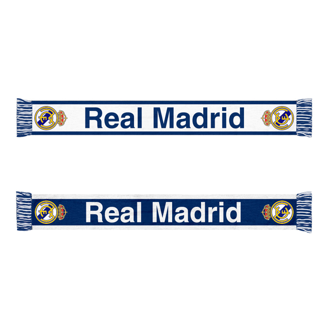 REAL MADRID - DOUBLE-SIDED ACRYLIC SCARF