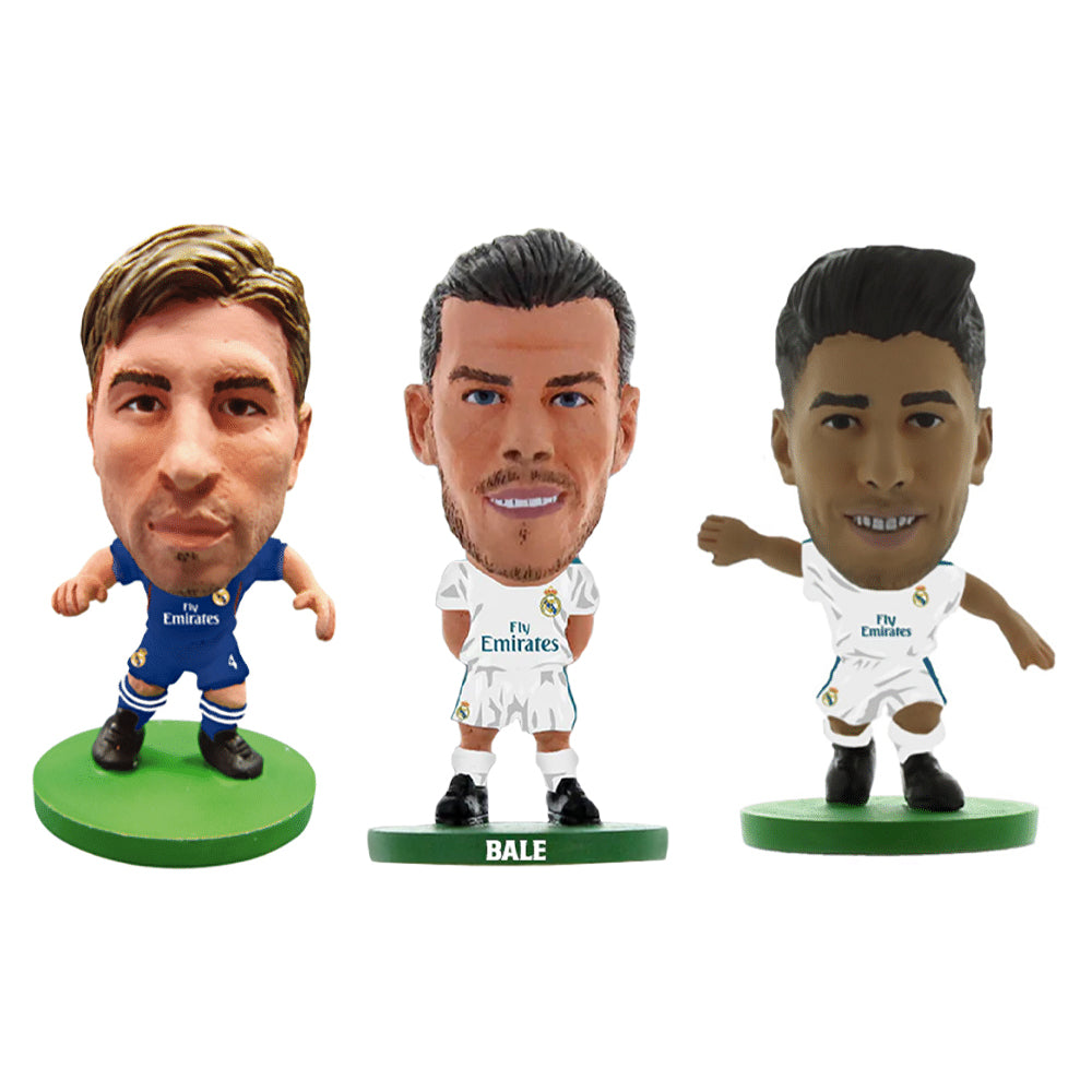 REAL MADRID - RAMOS, BALE & ASENSIO SOCCERSTARZ COMBO PACK (3-PACK)