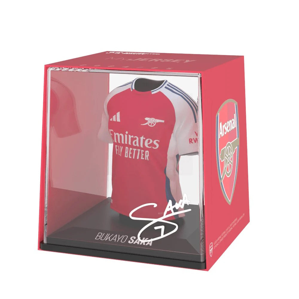 ARSENAL - SAKA SPLINK SOCCER JERSEY COLLECTIBLE (3.75″)