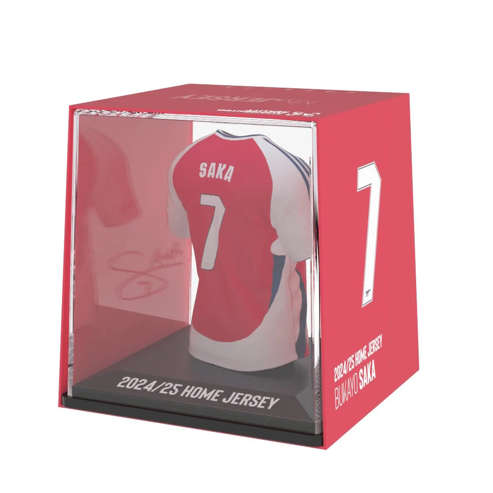 ARSENAL - SAKA SPLINK SOCCER JERSEY COLLECTIBLE (3.75″)