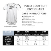 CANADA SOCCER - PENCIL STRIPE POLO ONESIE
