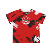 CANADA SOCCER - PAINT BRUSH GAME DAY YOUTH T-SHIRT