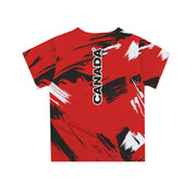 CANADA SOCCER - PAINT BRUSH GAME DAY YOUTH T-SHIRT