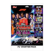 2026 TOPPS TURBO ATTAX FORMULA 1 CARDS – STARTER PACK (ALBUM, 21 CARDS + 2 LE) (IN STOCK AUG 31)