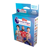 2025-26 TOPPS PREMIER LEAGUE STICKERS - 18-PACK MEGA PACK (108 STICKERS) (PREORDER - IN STOCK JAN 10)