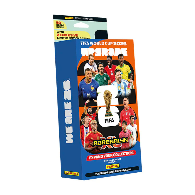 2026 PANINI ADRENALYN XL WORLD CUP CARDS - UPGRADE BLASTER (48 UPDATE CARDS + 2 LE & COIN CARD)