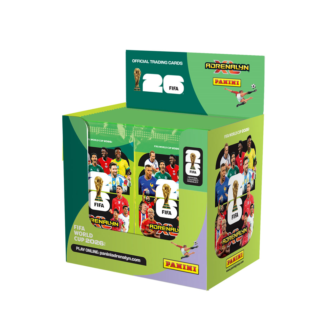 2026 PANINI ADRENALYN XL FIFA WORLD CUP CARDS - BOX & STARTER PACK SET (ALBUM, 420 CARDS + LE & GOLDEN BALLER)